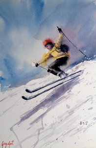 Dinamikus síelők alkotó: Giorgio Gosti