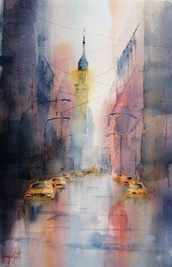 Ködös város tornya alkotó: Giorgio Gosti