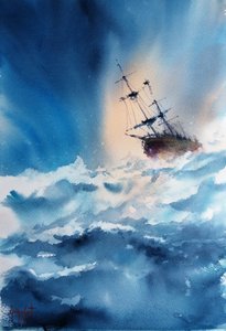 A Tall Ship vihar alkotó: Giorgio Gosti