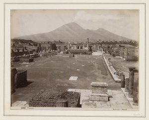 Kilátás a pompeii fórumra