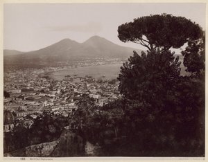 Nápoly panorámája alkotó: Giorgio Sommer
