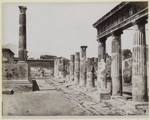 Vénusz temploma Pompejiben alkotó: Giorgio Sommer