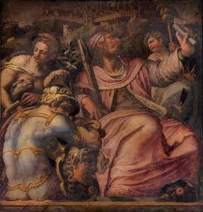 Certaldo allegóriája, 1563-1565 alkotó: Giorgio Vasari
