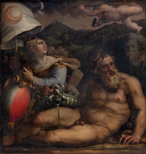 Fiesole allegóriája, 1563-1565 alkotó: Giorgio Vasari