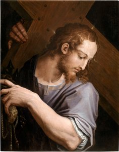 A keresztet hordozó Krisztus, 1553. alkotó: Giorgio Vasari