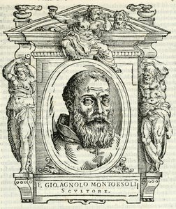 Giovanni Angelo Montorsoli portréja, Vasari 1568 alkotó: Giorgio Vasari