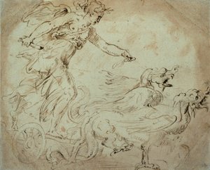 Tanulmány a Ceres számára alkotó: Giorgio Vasari