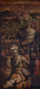 A Monastero erőd elfoglalása, 1563-1565 alkotó: Giorgio Vasari