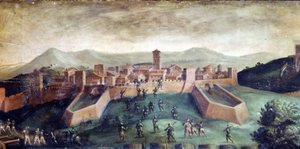 Casole elfoglalása, Olaszország alkotó: Giorgio Vasari
