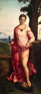 Judit Holophernész fejével alkotó: Giorgione