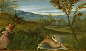 Léda és a hattyú c. 1500