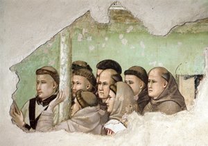 Ágoston testvér halála alkotó: Giotto (c.1266 1337)