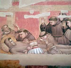 Assisi Szent Ferenc halálának ábrázolása, 14. század