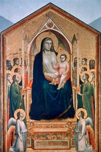 Madonna és Gyermek trónolt, c1300-1303 alkotó: Giotto di Bondone