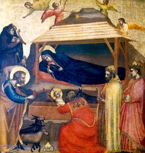 Vízkereszt, 1230. alkotó: Giotto di Bondone