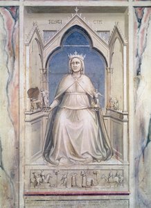 Az igazságosság allegóriája, 1305 körül (freskó) alkotó: Giotto di Bondone