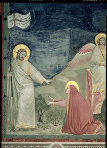 Noli me Tangere, Krisztus és Mária Magdolna részlete, 1305 körül