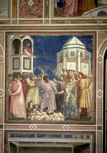 Az ártatlanok mészárlása, 1305 körül alkotó: Giotto di Bondone