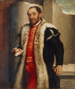 Antonio Navagero portréja, 1565. alkotó: Giovan Battista Moroni