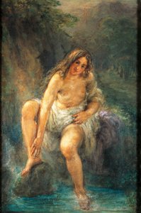 A fürdőző, Giovanni Carnovali Piccio néven ismert (1804-1873)