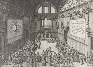 V. Pius pápa audienciája I. Cosimonak, Toszkána hercegének, 1575-99.