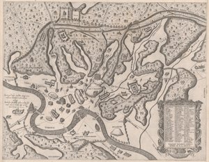 A római nagyszerűség tükre: Az ókori Róma és dombjai nyugatról, 1582., 1582.
