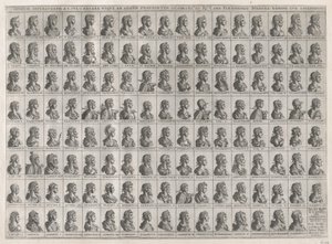 A római nagyszerűség tükre: A császárok portréi Julius Caesartól II. Rudolfig..., 1582. alkotó: Giovanni Ambrogio Brambilla