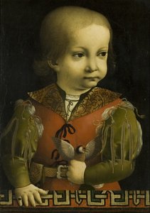 Francesco Sforza gyermekként (olaj, vászon)
