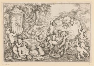 Bacchanal találkozott Silenusszal