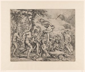 Bacchus találkozik Ariadnéval Naxoson