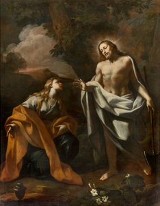 SS Sakramentum kápolna, első ív északi oldal, Noli me tangere, Giovanni Angelo Borroni, Krisztus megjelenése a Magdolnának alkotó: Giovanni Angelo Borroni