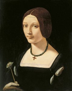 Egy hölgy portréja, mint Saint Lucy