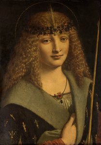 Egy fiú portréja Szent Sebestyénként

"

" alkotó: Giovanni Antonio Boltraffio