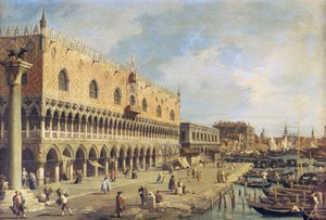 A Riva degli Schiavoni, Velence alkotó: Giovanni Antonio Canal