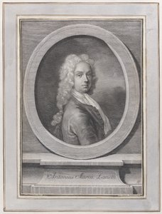 Idősebb Anton Maria Zanetti portréja, kb. 1725. alkotó: Giovanni Antonio Faldoni