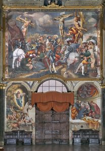 Keresztre feszítés alkotó: Giovanni Antonio Pordenone