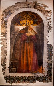 St. Antonio (olaj, vászon) alkotó: Giovanni Antonio Pordenone