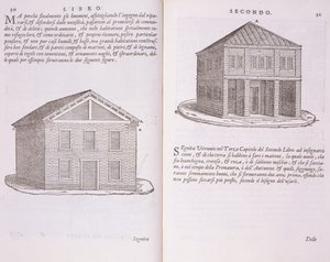 Lakásfejlesztés, a „Della Architettura”-ból, 1590-ben