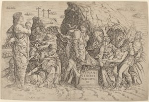 A síremlék alkotó: Giovanni Antonio da Brescia, after Andrea Mantegna