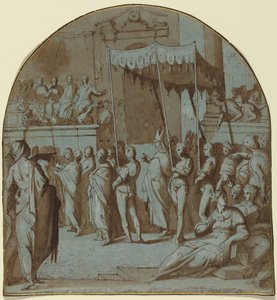 Szent Antoninus belépése Firenzébe