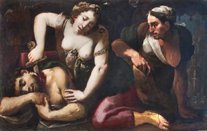 Judit lefejezi Holofernészt alkotó: Giovanni Battista (1567 1633) Crespi