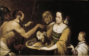 Salome Keresztelő Szent János fejével (olaj, vászon