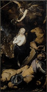 Szent Katalin vértanúsága Cerano festmény (Giovan Battista Crespi) (1567 / 8-1632) Milánó, Santa Maria presso San Celso Olaszország