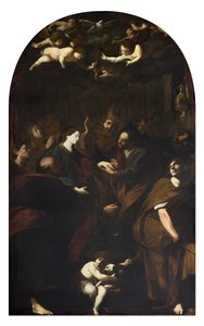 A Szűzanya házassága alkotó: Giovanni Battista and Gherardini Melchiorre Crespi