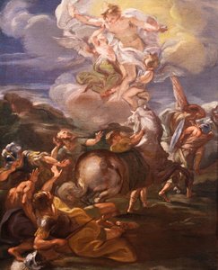Szent Pál megtérése (olaj, vászon) alkotó: Giovanni Battista (1639-1709) Gaulli