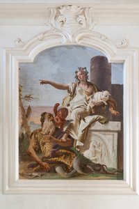 Unschuld vertreibt Täuschung von Giovanni-Battista Tiepolo