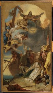Szent Kelemen mártíromsága, 1734-39 körül (olaj, vászon) alkotó: Giovanni Battista Tiepolo