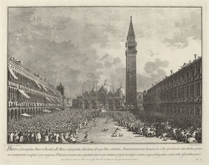 A dózsa a Piazza San Marco-n szállítva