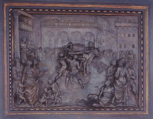 Phalaris és a Perillus bika, 15901600. alkotó: Giovanni Battista Caccini