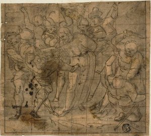 Krisztus kigúnyolása alkotó: Giovanni Battista Castello